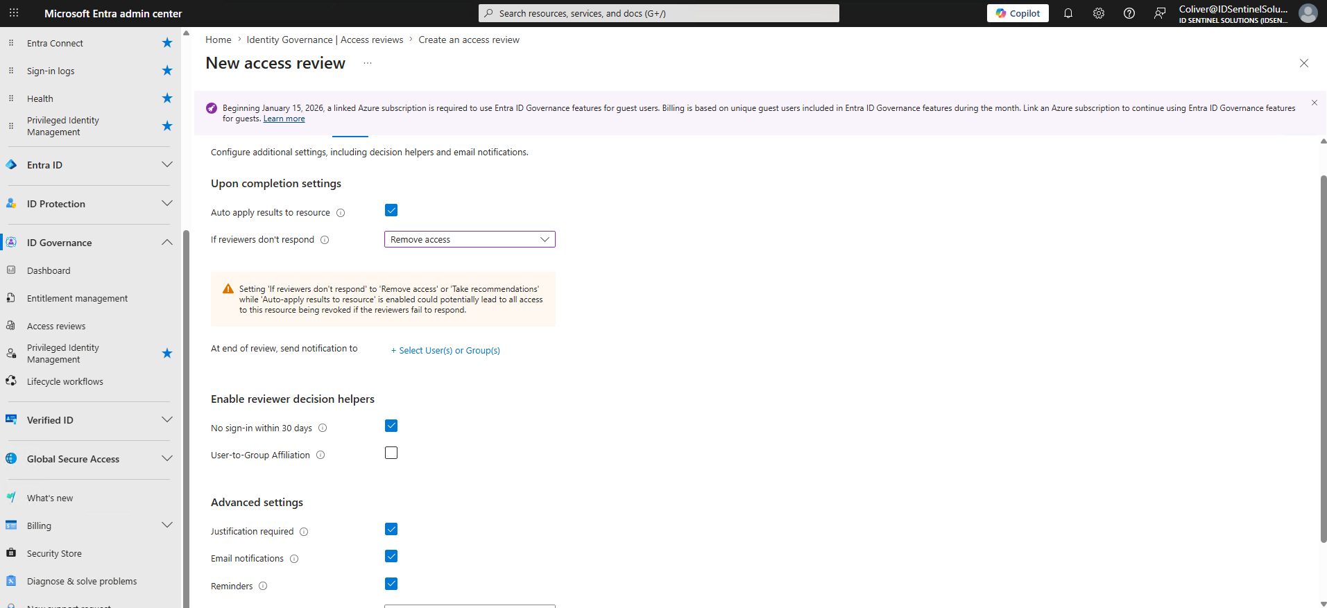 Auto-apply enabled — remove access on no response