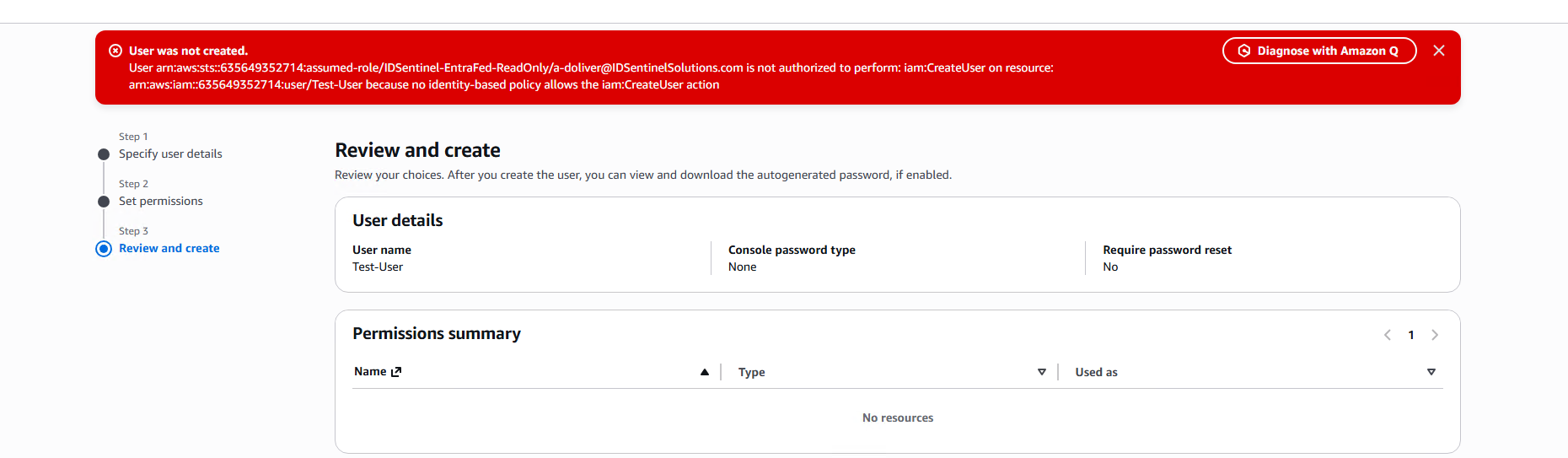 Write access confirmed denied — ReadOnly enforced