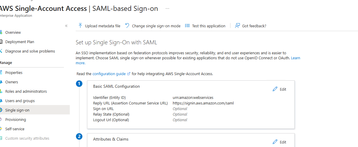 Break 1 — Reply URL restored, login confirmed working