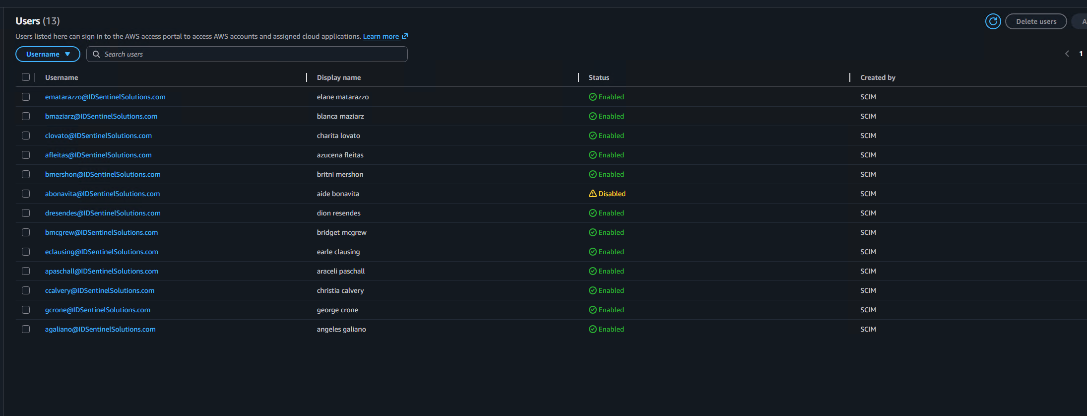 User removed from IAM Identity Center — zero orphaned access