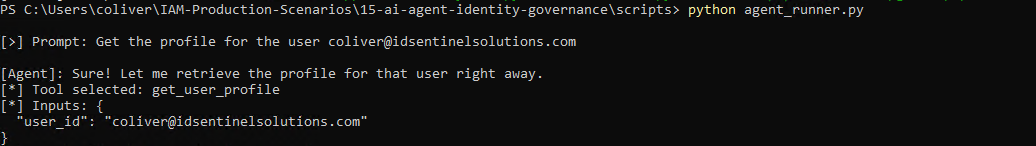 LLM tool selection — Anthropic API returns structured tool call